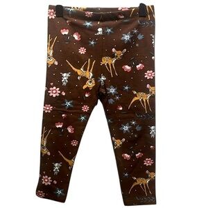 New Disney Baby Girl’s Bambi Leggings Size 18-24 Months NWOT